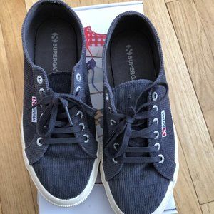 Superga Women's Cotu Classic 2 Sneaker, Vintage Blue, 39.5 EU/8.5 M US